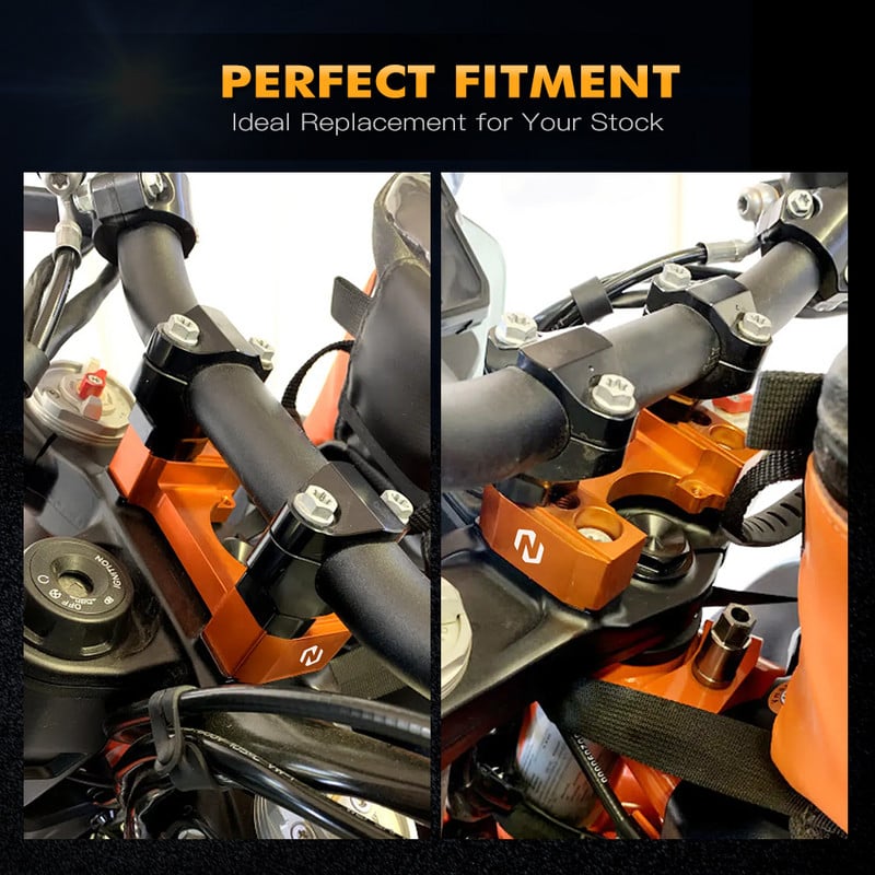 Pre KTM 790 Adventure 890 Adventure 790/890 adv 2019-2022 2020 2021 Sada na uchytenie tlmiča riadenia na riadidlá