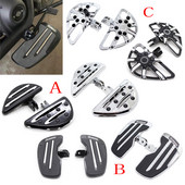 Pre Harley FXFBS Fat Bob FXLR Low Rider Fat Boy Breakout Softail Slim FLDE Deluxe FLFB 2018-2020, predné stupačky pre jazdca, opierky nôh.