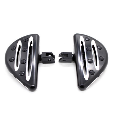 Pre Harley FXFBS Fat Bob FXLR Low Rider Fat Boy Breakout Softail Slim FLDE Deluxe FLFB 2018-2020, predné stupačky pre jazdca, opierky nôh.