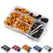 Vruće za Suzuki GSXR GSX-R 600 750 1000 K1 K2 K3 K4 K5 K6 K7 K8 K9 Vijci za oplatu motocikla Kit opružnih vijaka za vjetrobransko staklo