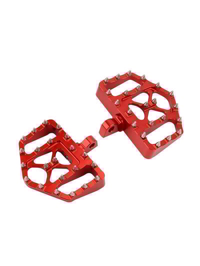 MX lábtartók Motorkerékpár széles zsír padlólemezek Chopper lábtartók Harley Dyna Sportster 883 1200 Softail Fatboy Street Bob Slim számára