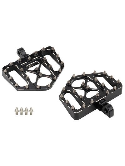 MX lábtartók Motorkerékpár széles zsír padlólemezek Chopper lábtartók Harley Dyna Sportster 883 1200 Softail Fatboy Street Bob Slim számára