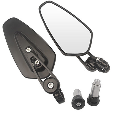 Ogledala za motocikle 7/8" 22 mm retrovizor kraj moto upravljača za Kawasaki Z125 pro Z650 Z750 Z800 Z900 Z1000 ER6N ER6