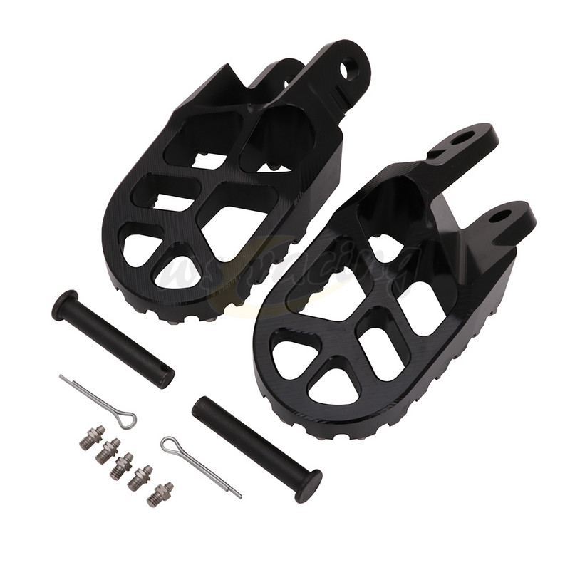 Motociklo aliuminio pedalo pėdos atrama pėdos kaiščio pėdos atrama, skirta Honda CR 80R 85R 80RB CRM250 XR 250R 400R 600R 650L CRF1000L