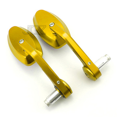 Mootorratta CNC alumiiniumist ovaalne sinine klaasist käepideme ots Tahavaate küljepeeglid kumerad KTM DUKE 250 390 125 200 690 790 1290 jaoks