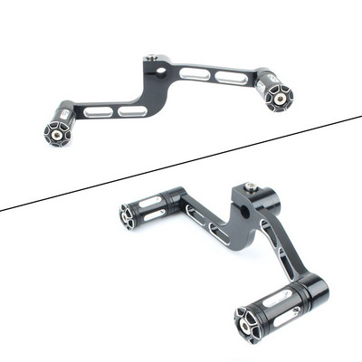 Harley Sportster XL883 XL1200 XL 883 1200 1200T Negyvennyolc motorkerékpárhoz, 2 DB saroklábujj váltókar pedál váltókarok lábtartók