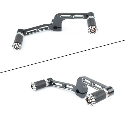 Harley Sportster XL883 XL1200 XL 883 1200 1200T Negyvennyolc motorkerékpárhoz, 2 DB saroklábujj váltókar pedál váltókarok lábtartók