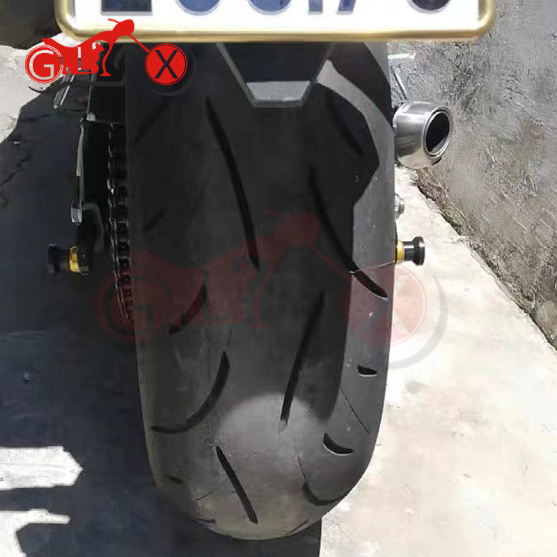 Motorkerékpár CNC-tartozékok Honda CBR650R CBR650F CB650R CB650F CBR CB 650R 650F hátsó kerék tengely állvány felszedő horogkészlethez csavarja