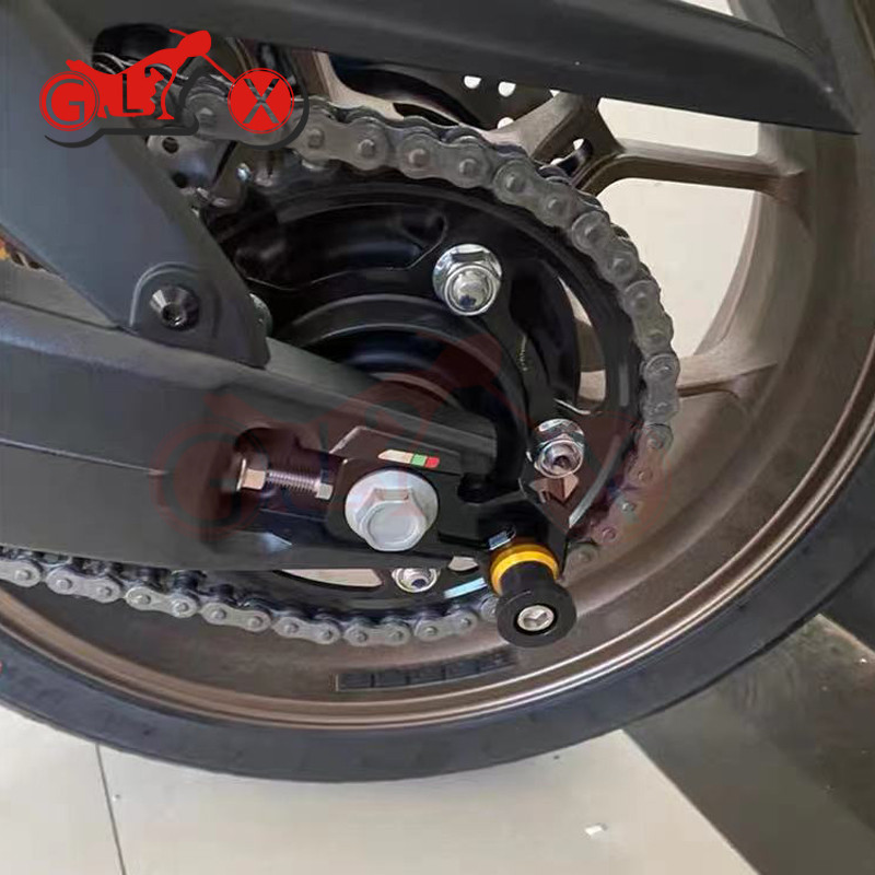 Motorkerékpár CNC-tartozékok Honda CBR650R CBR650F CB650R CB650F CBR CB 650R 650F hátsó kerék tengely állvány felszedő horogkészlethez csavarja