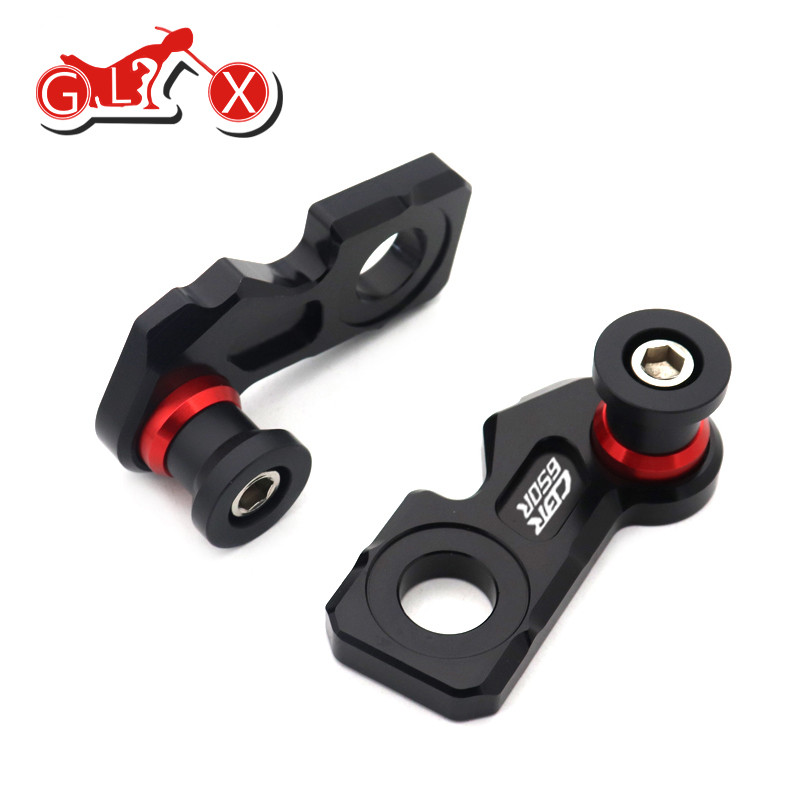 Motorkerékpár CNC-tartozékok Honda CBR650R CBR650F CB650R CB650F CBR CB 650R 650F hátsó kerék tengely állvány felszedő horogkészlethez csavarja