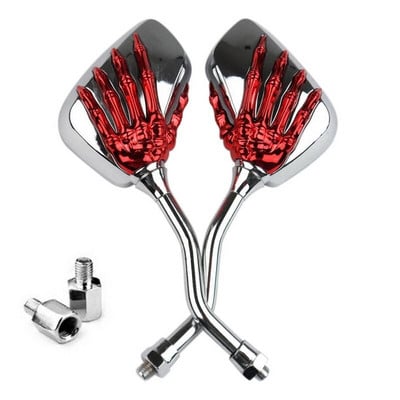 Saisika 2db univerzális motorkerékpár visszapillantó tükör csavaros alumínium ötvözet robogó csontváz kézre szerelhető motorkerékpár oldalsó tükrök