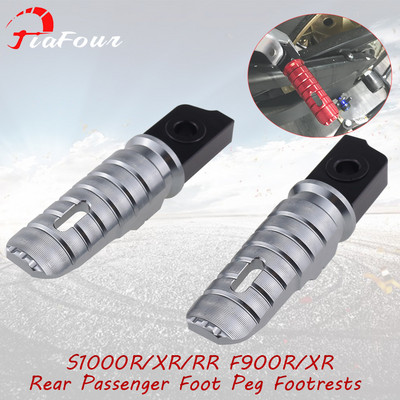 Подходящ за F900R F900XR R1200R R1200RS R1250R S1000RR HP4 R NINET Подложки за крака Подложки за крака Подложки за крака Колчета Задни педали Комплект части