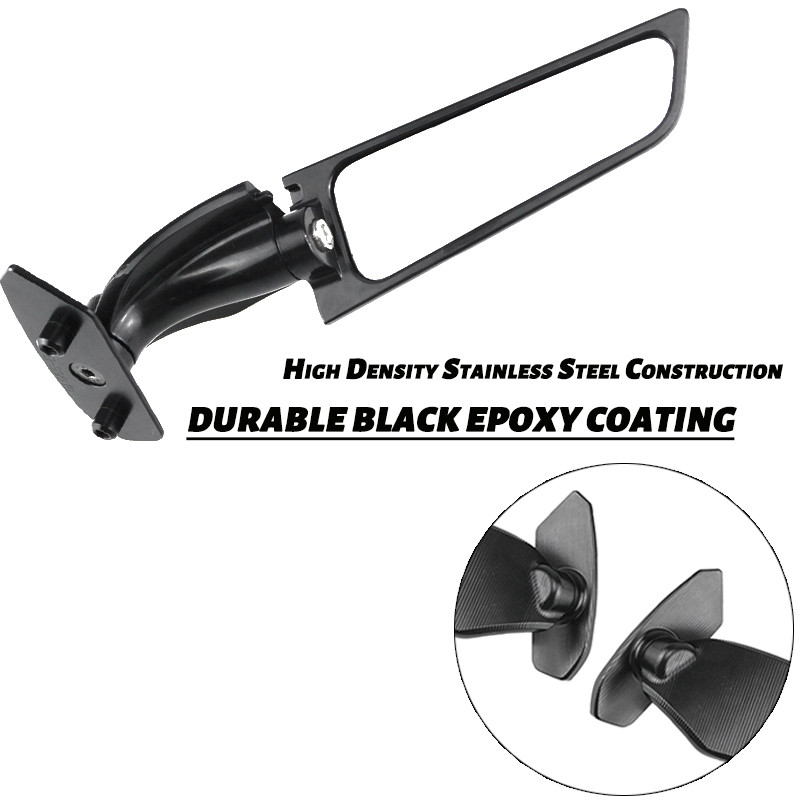 MKLIGHTECH SUZUKI GSX-R1000 17-21 GSXR 1000 GSX-R 1000R visszapillantó tükrökhöz, szélső szárny, állítható, forgó oldalsó tükör szárny