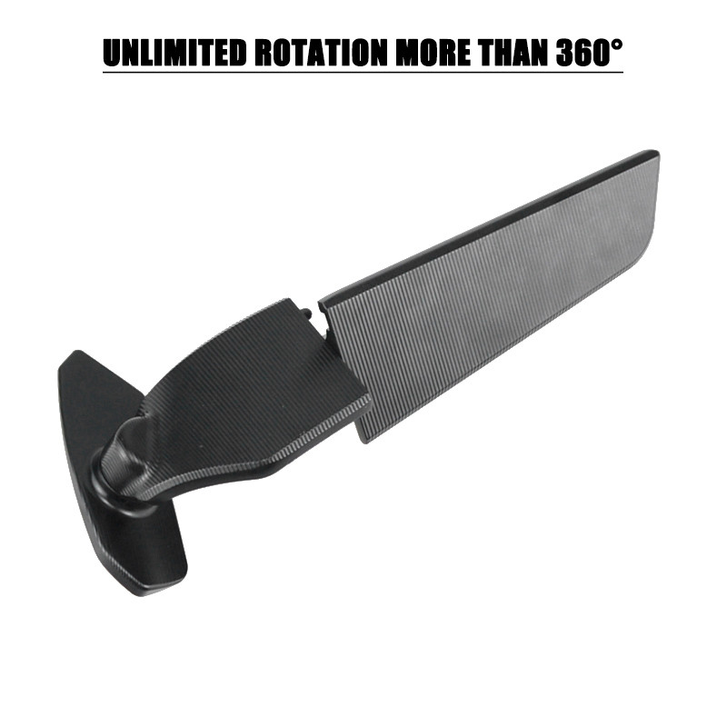 MKLIGHTECH SUZUKI GSX-R1000 17-21 GSXR 1000 GSX-R 1000R visszapillantó tükrökhöz, szélső szárny, állítható, forgó oldalsó tükör szárny