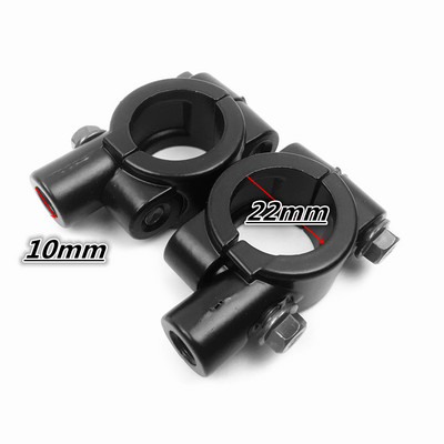 2 ks 8 mm/10 mm univerzálne okrúhle bočné spätné zrkadlo na motocykel, bočné zrkadlá na motorku, spätné zrkadlo na elektrobicykel, skúter