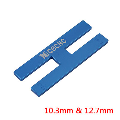 Aliuminio motociklų kasetės šakės amortizatoriaus strypo laikiklio laikiklio plokštė, skirta 10,3 mm / 12,7 mm 13,3 / 14,3 mm kasetės šakės amortizatoriaus strypo