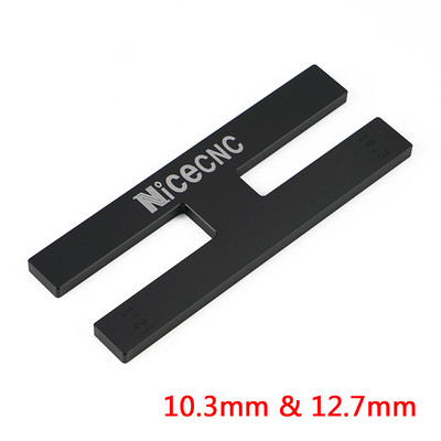 Aliuminio motociklų kasetės šakės amortizatoriaus strypo laikiklio laikiklio plokštė, skirta 10,3 mm / 12,7 mm 13,3 / 14,3 mm kasetės šakės amortizatoriaus strypo