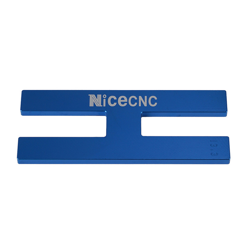 Aliuminio motociklų kasetės šakės amortizatoriaus strypo laikiklio laikiklio plokštė, skirta 10,3 mm / 12,7 mm 13,3 / 14,3 mm kasetės šakės amortizatoriaus strypo