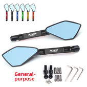 Univerzális motorkerékpár tükör CNC oldalsó visszapillantó kék tükröződésmentes tükör Honda CB650R CB650 R-hez