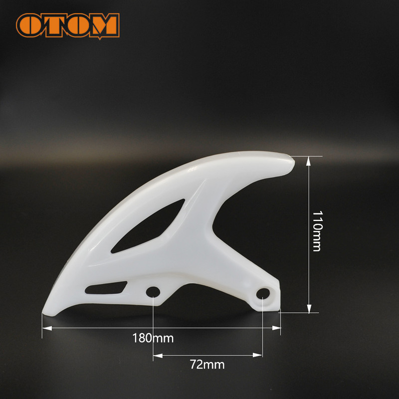 OTOM motorkerékpár hátsó tárcsarotor fékvédő burkolat védelme HONDA CRF250R CRF250X CRF450L CRF450RWE CRF450RX CRF450X típushoz