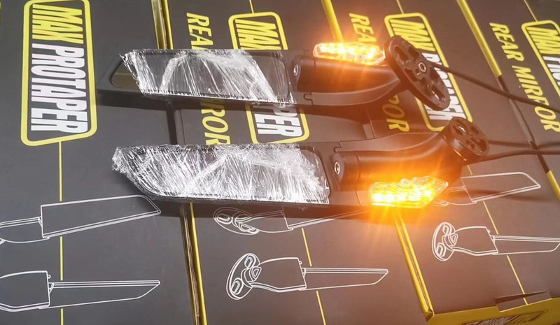 Aprilia GPR250R APR250 rs660 RS125 RS250 motorkerékpár tükör Módosított szélső szárnyhoz, állítható forgatható visszapillantó tükör Moto