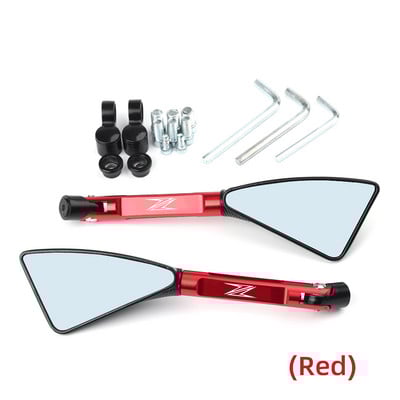 Univerzális motorkerékpár tükör CNC oldalsó visszapillantó Kawasaki Z900 Z1000 Z800 Z750 Z650 Z300 Z250 Z125