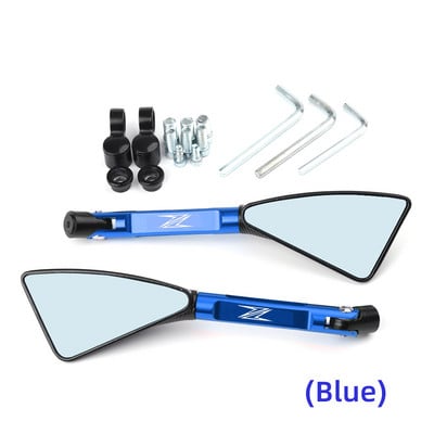 Univerzális motorkerékpár tükör CNC oldalsó visszapillantó Kawasaki Z900 Z1000 Z800 Z750 Z650 Z300 Z250 Z125