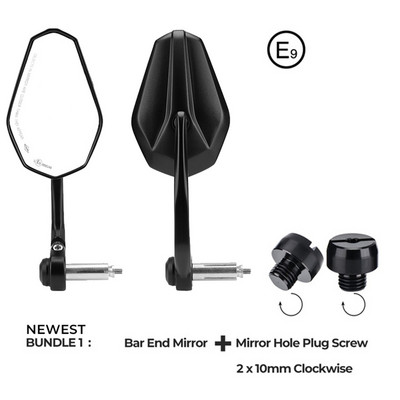 22 mm-es 7/8" motorkerékpár rúdvégtükör Can am outlanderhez MT-09-hez MT-07 r1 fz1 ttr 250 Suzuki GXSR 600 sfv650 Cb125R-hez