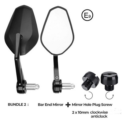 22 mm-es 7/8" motorkerékpár rúdvégtükör Can am outlanderhez MT-09-hez MT-07 r1 fz1 ttr 250 Suzuki GXSR 600 sfv650 Cb125R-hez