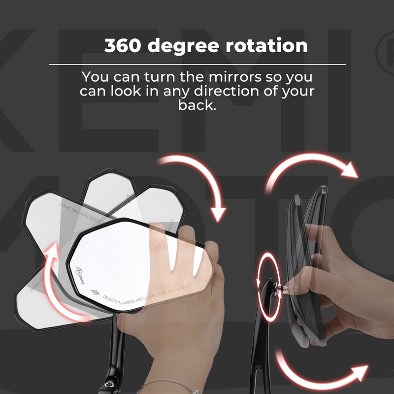 22 mm-es 7/8" motorkerékpár rúdvégtükör Can am outlanderhez MT-09-hez MT-07 r1 fz1 ttr 250 Suzuki GXSR 600 sfv650 Cb125R-hez