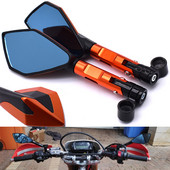 Motorkerékpár Univerzális 8mm 10mm Alumínium CNC visszapillantó tükör KTM Duke 125/200 Duke 390 Yamaha XV750 XV700 XV535 XV250 stb.