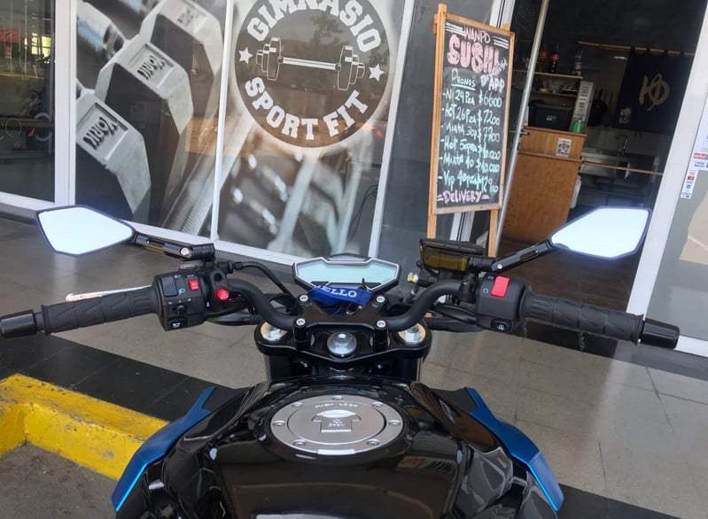 Motorkerékpár Univerzális 8mm 10mm Alumínium CNC visszapillantó tükör KTM Duke 125/200 Duke 390 Yamaha XV750 XV700 XV535 XV250 stb.