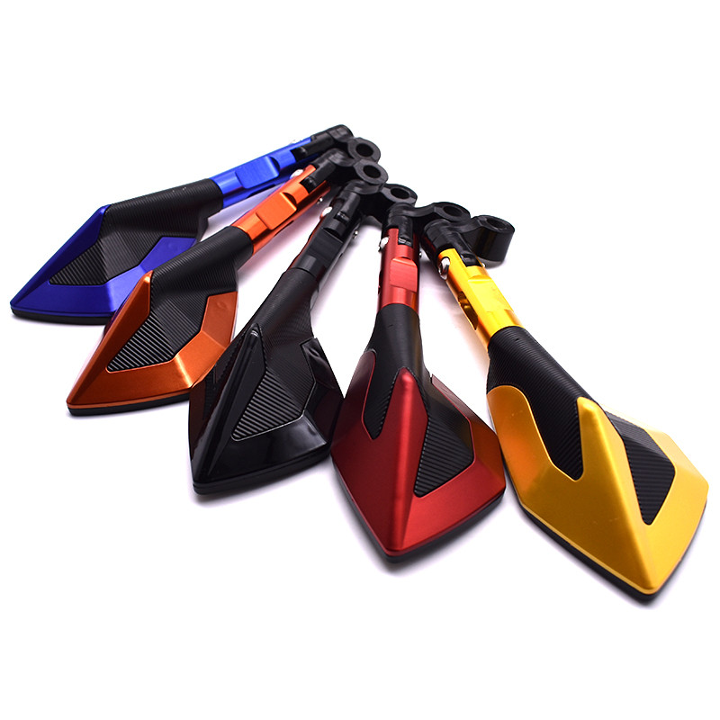 Motorkerékpár Univerzális 8mm 10mm Alumínium CNC visszapillantó tükör KTM Duke 125/200 Duke 390 Yamaha XV750 XV700 XV535 XV250 stb.