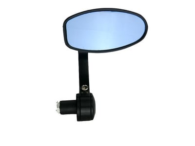 evomosa fekete 7/8"-os kormányvég tükrök ovális egyedi klasszikus oldalsó tükrök Chopper Bobber Cafe Racer ATV Quad visszapillantó tükrök