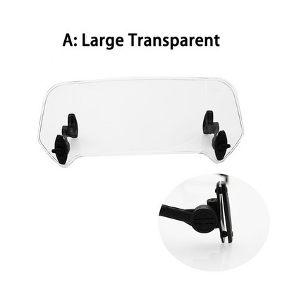 Universalus motociklo pakeltas reguliuojamas priekinio stiklo pailginimas priekinio stiklo spoileris oro deflektorius skirtas BMW KAWASAKI YAMAHA HONDA SUZUK