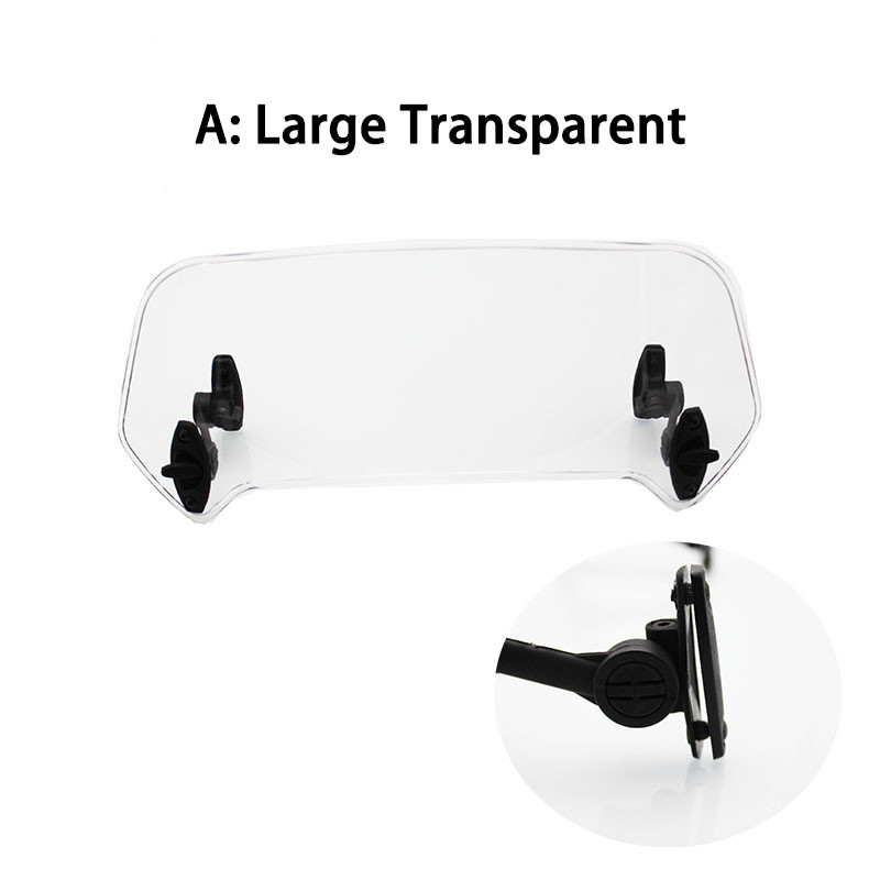 Universalus motociklo pakeltas reguliuojamas priekinio stiklo pailginimas priekinio stiklo spoileris oro deflektorius skirtas BMW KAWASAKI YAMAHA HONDA SUZUK