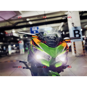 2PCS Модифицирани огледала за мотоциклети за Yamaha YZF R25 R3 R15 R6 R6s V2 V3 R1 Wind Wing Регулируемо въртящо се странично огледало за обратно виждане