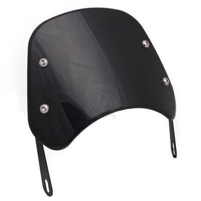 3 spalvų motociklo priekinis stiklas, vėjo deflektorius, priekinis stiklas, universalus, skirtas Harley Honda Yamaha Kawasaki Suzuki 6,5"-9,45" priekinis žibintas