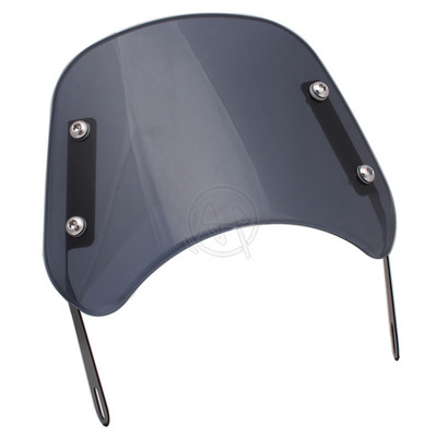 3 spalvų motociklo priekinis stiklas, vėjo deflektorius, priekinis stiklas, universalus, skirtas Harley Honda Yamaha Kawasaki Suzuki 6,5"-9,45" priekinis žibintas