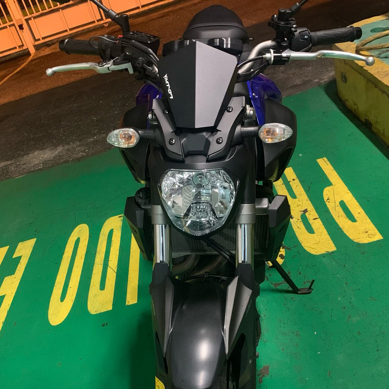 Esiklaasi tarvikud YAMAHA MT 07 MT07 MT-07 FZ-07 2013 2014 2015 2016 2017 Mootorratta tuulesuunaja tuuleklaasile