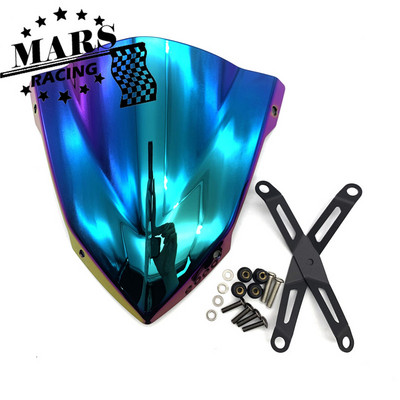 Vhodné pre YAMAHA MT-03 MT03 MT 03 2020 2021 2022 MT25 MT-25 2020-2022 Čelné sklo motocykla, hliníková súprava na deflektor čelného skla