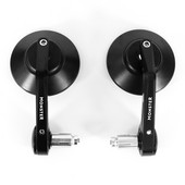 Oglinzi laterale retrovizoare CNC pentru motociclete, oglindă la capătul barei, potrivite pentru Ducati Monster 695 696 796 797 821 1100 1200 1200S 1200R S2R