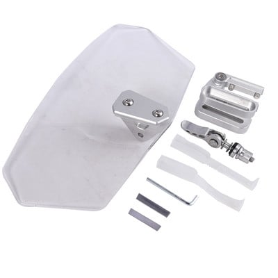 AUTOUTLET állítható szélvédő szélterelő univerzális motorkerékpár szélvédő Kawasaki Honda KTM szélvédő szélterelőhöz