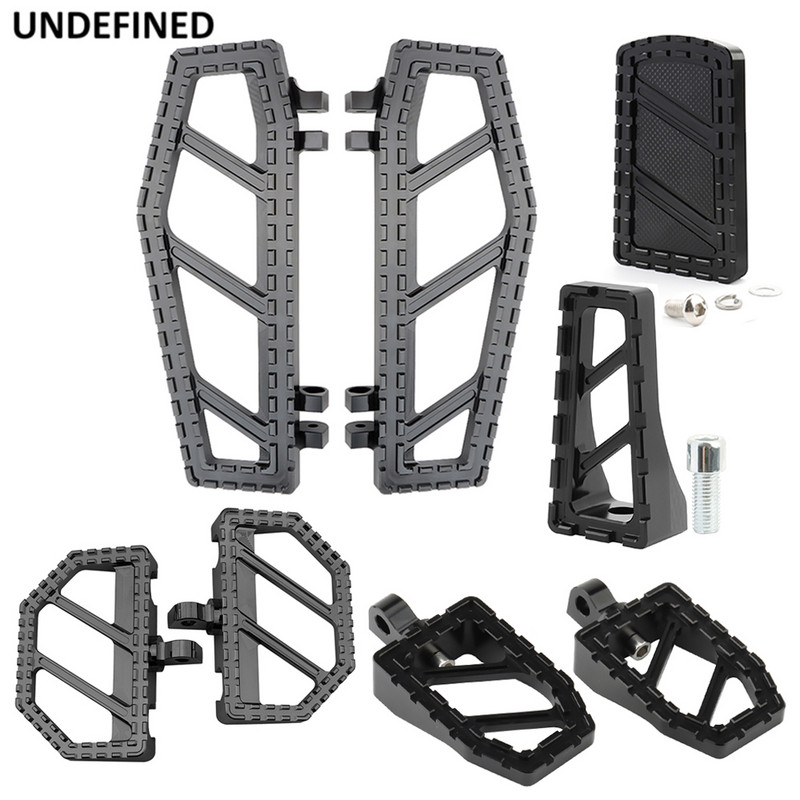 Riot Front Floorboard lábtartó pedálfedél váltókar készlet Harley Touring Road Glide FLT 86-2022 Softail FL 86-2017 Dyna FLD-hez