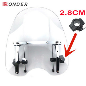 Čelné sklo motocykla Čelné sklo pre Harley Davidson Sportster Dyna Glide Softail XL 883 1200 X48 72