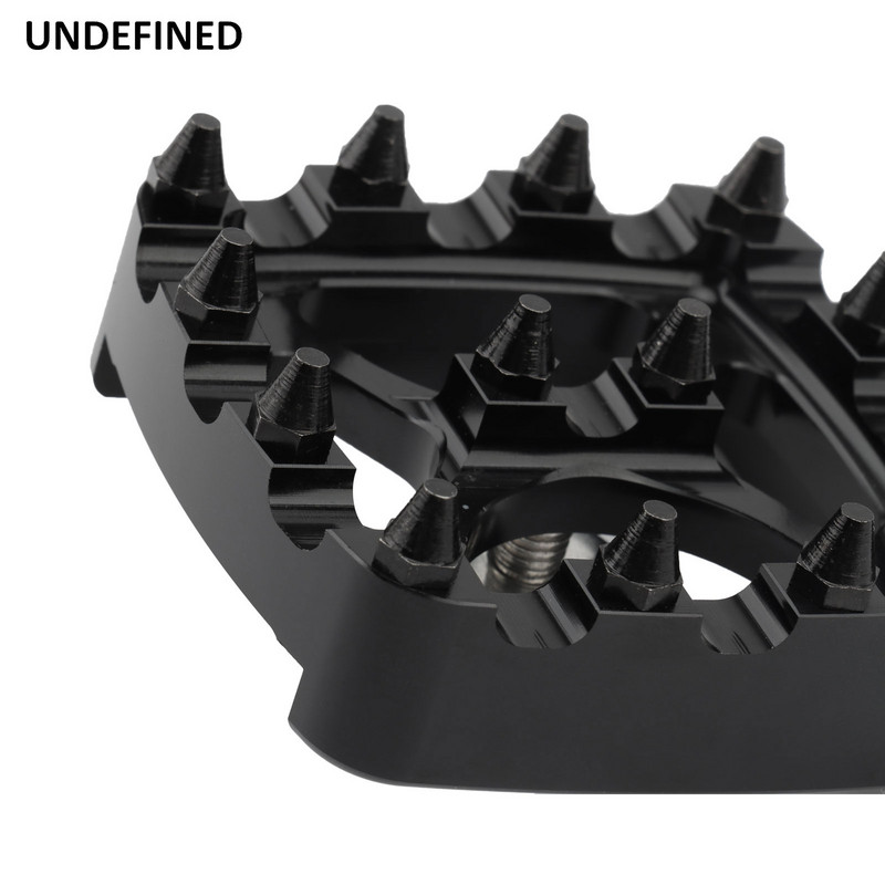 Stabdžių pedalo trinkelės dangtelis juodas Spike MX Offroad mažas pėdų atramos pedalo trinkelė, skirta Harley Dyna Fat Bob FXDF FXDL Softail FXSTS XG750