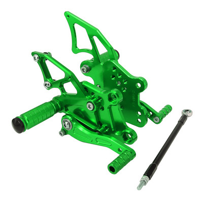 Motociklistički aluminijski CNC podesivi klinovi za noge Pedale za noge Rest Rearset za KAWASAKI NINJA300 NINJA 300 NINJA300R 2013-2017