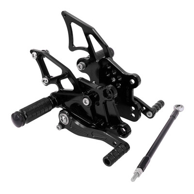 Motociklistički aluminijski CNC podesivi klinovi za noge Pedale za noge Rest Rearset za KAWASAKI NINJA300 NINJA 300 NINJA300R 2013-2017