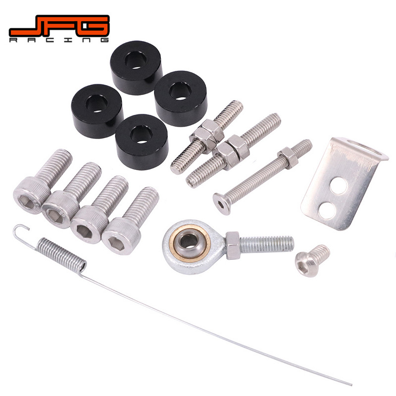 Motociklistički aluminijski CNC podesivi klinovi za noge Pedale za noge Rest Rearset za KAWASAKI NINJA300 NINJA 300 NINJA300R 2013-2017