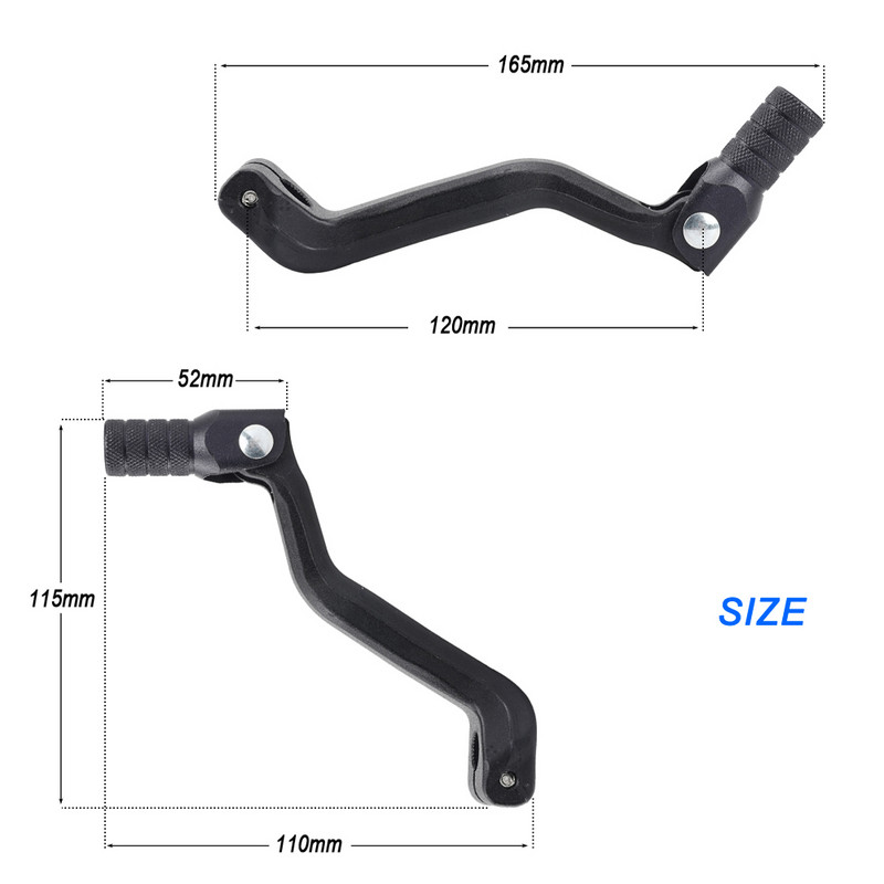 Мотоциклетен скоростен лост за Kayo BOSUER Apollo Xmotos ZongShen NC 250 300 450 MX Motocross Enduro Dirt Bike Сгъваем лост за превключване